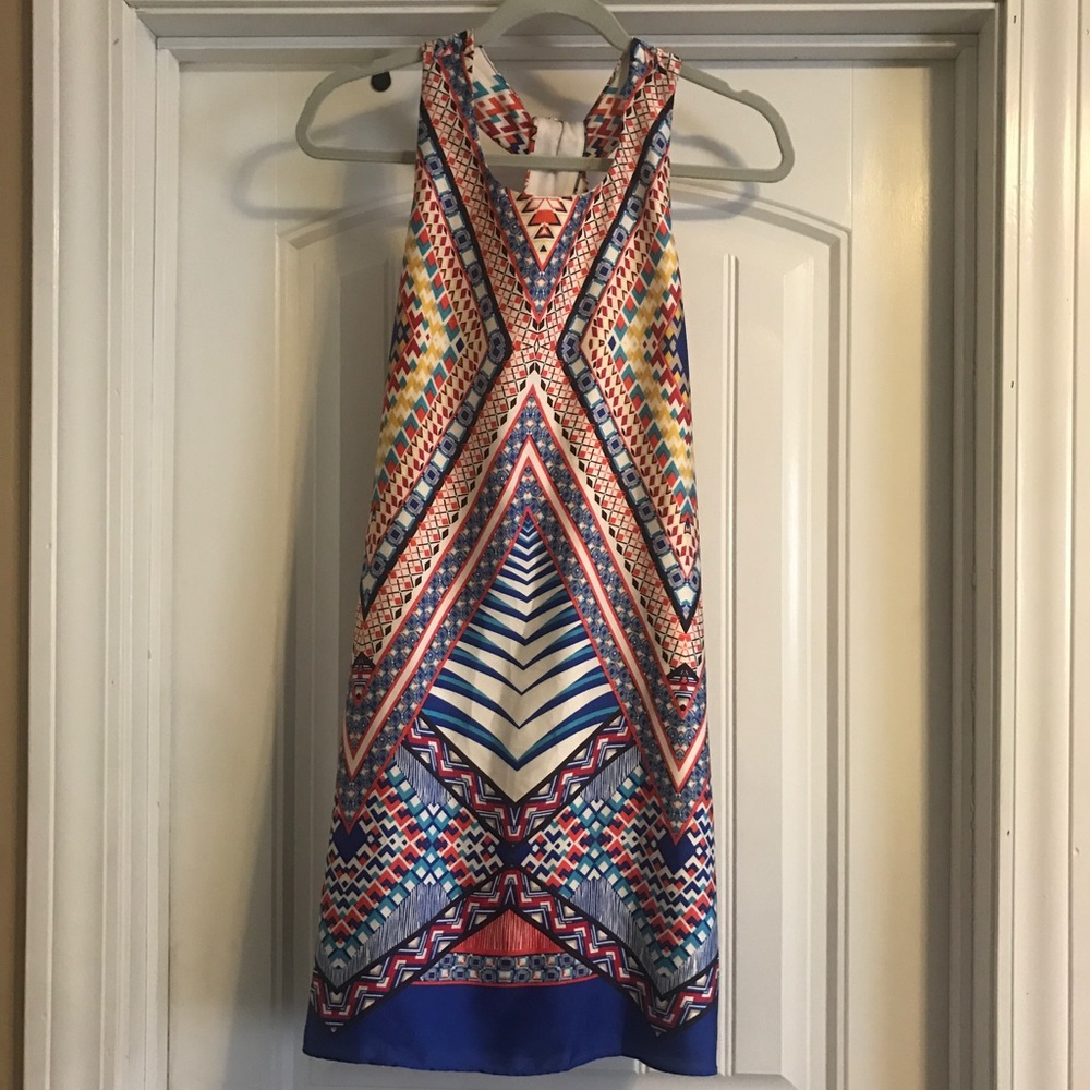 Bisou Bisou, Funky Print Dress